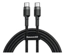 Cabo Baseus USB-C para USB-C 1m Preto
